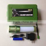 Multi-function Led Working Light Rechargeable Flashlight Zoom Tactical Flashlight thumbnail-3