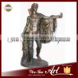Outdoor Metal Sculpture Bronze Apollo Garden Statue thumbnail-1