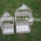 Europe and America Classic Style S/2 Bird Cage for Wedding Antique White Color thumbnail-4