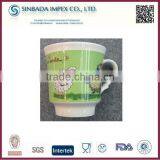 Ceramic Porcelain Mugs With Big Decals thumbnail-1