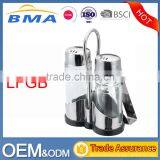 Salt and Pepper Shakers Salt and Pepper Grinder Set With Paper Holder