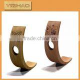 Made in China New Design Wooden Wine Holder ,wine Bottle Candle Holder thumbnail-1