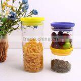 High Quality Borosilicate Glass Canister thumbnail-1