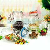 Glass Airtight Tea Tins With Clamp Lid CK13 thumbnail-4