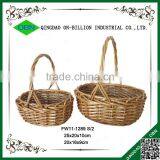 Bulk Wicker Woven Gift Basket Antique Willow Handle Basket for Sale thumbnail-2