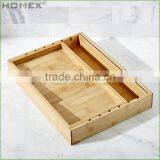 100% Pure Bamboo Utensil Tray and Utility Drawer Organizer/Homex_BSCI thumbnail-1