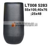 Vietnam Wholesaler Well Design Garden Landscape Cylinder Poly Stone Pot