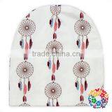Infant Baby Lovely Print Beanie Stretchy Material Newborn Baby Hat thumbnail-2
