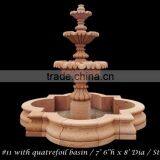 Four Tiers Fountain Home Decor Stone Garden Cantera Stone Fountains thumbnail-1