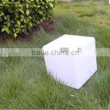 Rechargable Colorful Warterproof Modern Outdoor Cube Furniture Led Cube Chair thumbnail-1