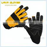 Professional Goatskin Leather Mechanic Work Glove for Industry Working thumbnail-3