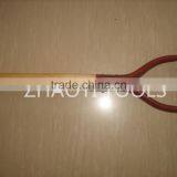 WH005 Steel Standing With Wood Grip High Quality Y Type Fork Handle Shovel Handle thumbnail-2
