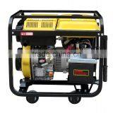 Open Type 2KW Electric Single Phase With 4wheels and Handle Diesel Generator With Welding Machine thumbnail-4