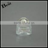80ml China Classical High Quality French Square Glass Bottle Cosmetic Perfume Clear Bottle Glass Light Gold Aluminum Cap thumbnail-4