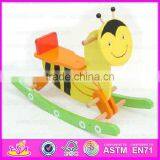 2015 Educational Intelligenceg Rocking Wooden Horse Toy,Giraffe Design Wooden Rocking Horse,MDF Wooden Animal Rocking WJY-8012 thumbnail-6