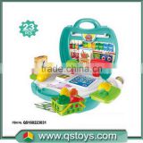 Exporting hot kids' favor gift plastic supermarket play set QS160223031