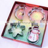 Christmas Set Gingerbread Man Cookie Cutter Stainless Steel Commercial Beard Cookie Cutter thumbnail-4