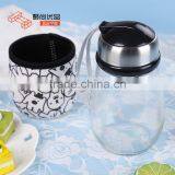 L00052 2017 High Quality Stylish Design Custom Penguin Shape Pyrex Heat-Resistant Clear Glasses Bottles thumbnail-2