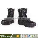 Wholesale Black Military Pilot Rubber Combat Boots Men thumbnail-4