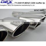 Best Price High Quality Car Part Tuning B-enz Amg C200 Exhaust Muffler Tip thumbnail-3