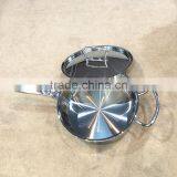 Mirror Polished 2.2mm 3ply Bottom Stainless Steel 304 Cooking Pot/single Handle Induction Soup Pot for Hotel thumbnail-6