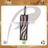 PP Laminated Jute One Bottle Wine Bag With Rope Handle thumbnail-1