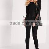 OEM Service Wholesale Korean Style Fancy Lace Blouse thumbnail-4