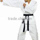 6oz Kids White Karate Uniforms thumbnail-1
