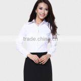 2015 Womens Latest Design Stripe Uniform Shirts thumbnail-2