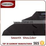 China Supplier Men Slim Fit Classic 2-Button Black Formal Coat Pant Suit thumbnail-3