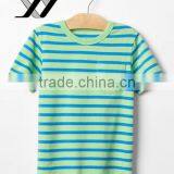 2017 China Clothing Supplier 100% Cotton Kids Light Stripe Boys T-Shirts Design thumbnail-3