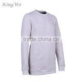 2018 Spring Mens Cotton Fleece Diamond Quiled Crew Neck Jumper thumbnail-2