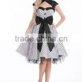 Apparel Walson Sey Halter Cotton Cheap Women 50s Vintage Dress 6075-3 thumbnail-3