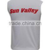 China Manufactory High Quality Hot Sell Blue Sleeveless Zip Sweater Vest thumbnail-3