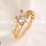 New Design Gold Finger Ring Zinc Alloy Finger Ring Latest Gold Finger Ring Designs thumbnail-2