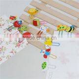 Cheap Wholesale Cute At Random Decorative House Wood Paper Clip thumbnail-3