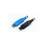 Black / Blue Plastic USB Memory Stick Storage Device, Plastic USB Flash Drive OEM