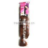 2016 Best Selling Wholesale Synthetic Hair Extension High Quality Raw Material Ombre Jumbo Braid Synthetic Hair for Braiding thumbnail-4