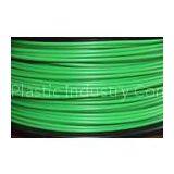 Light Green 3mm ABS Filament 1.75mm 3.0mm For 3D Printer , Durable