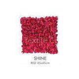 Red Champagne Handmade Decorative Pillows Faux Silk 18 x 18 Pillows thumbnail-1