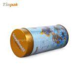 Airtight Top Round Tea Tins Exporter thumbnail-3