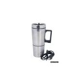 16oz. Double-Wall Stainless Steel Electric Auto Mug with Thermostat