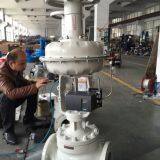 Diaphragm Type Pneumatic Globe Control Valve With Top Handwheel thumbnail-4