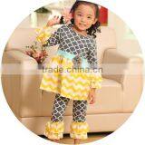 New Custom Ruffel Leggings Autumn Girl Outfits thumbnail-2