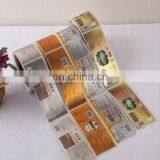 Custom Glossy Roll Adhesive Label /sticker Roll Logo Printed Label thumbnail-2