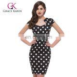 Grace Karin Retro Style Swing 50s Housewife Retro Pinup Dress CL007597-3 thumbnail-1