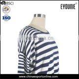 Sweater Women 2016 Stripe Long Sweater Casual Long Frog Dress thumbnail-6