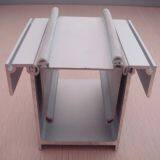 Black Anodized Powder Coating Office Partition Aluminum Extrusion Profiles thumbnail-2