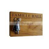 Popular 2017 Wooden Magnet Key Panel Hook With Customized Logo for Gift thumbnail-2