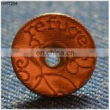 Custom Logo Embossed Metal Jeans Buttons